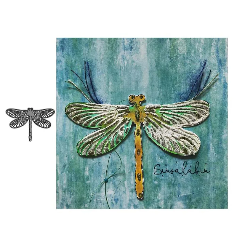 

Metal cutting dies dragonfly Scrapbooking For Paper Embossing Frame Card Dies Set