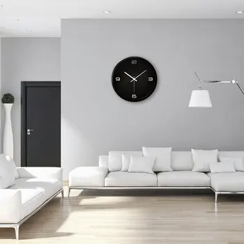 

Mute clock fashion wall clock living room bedroom modern creative personality to form a simple clock a quartz clock