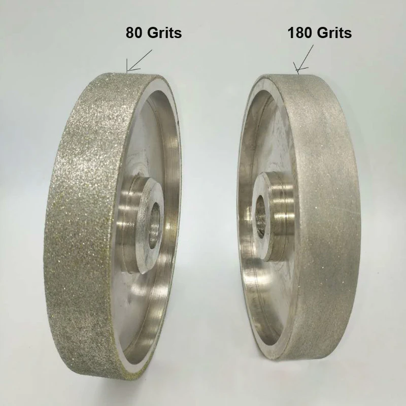 80/180/240/600/800/1000 Grit Grinding Wheel Diamond Diameter 6 inch 150mm High Speed Steel For Metal stone Grinding Power Tool
