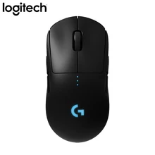 Беспроводная игровая RGB Двухрежимная мышь logitech GPRO HERO LIGHTSPEED POWERPLAY 16 KDPI, Лазерная игровая беспроводная мышь