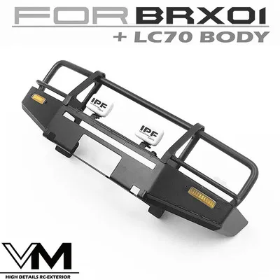 Металлический ARB передний бампер для 1/10 Rc игрушечные машинки boompacing BRX01 шасси матч KILLERBODY LC70 корпус