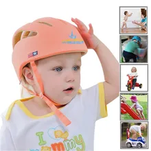 Sombrero protector de seguridad para bebés, protección anticolisión para niños pequeños, protección para caminar, malla de algodón suave, parachoques para cabeza de recién nacido