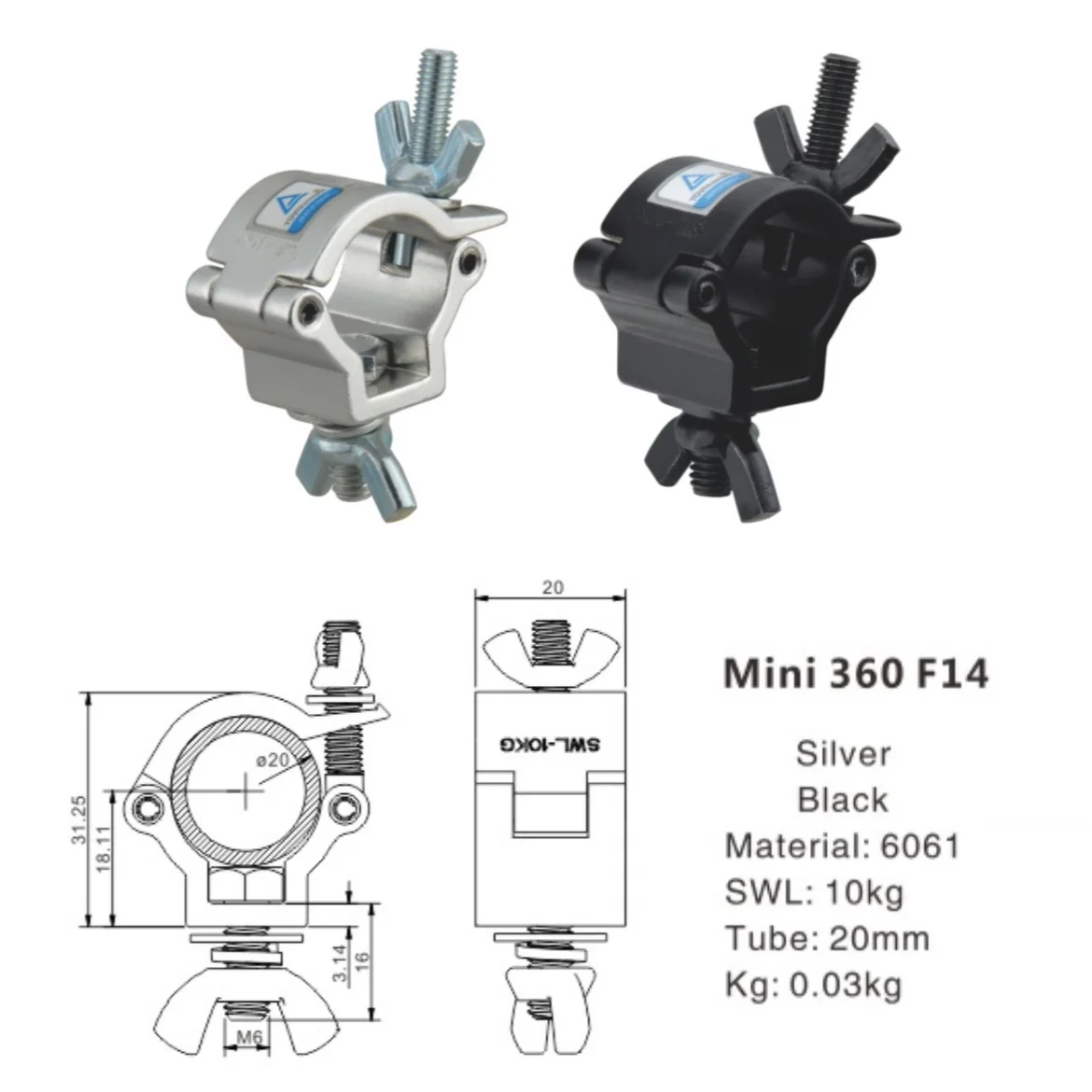 Рисунок 5 - Зажим для сценического освещения