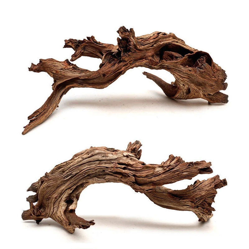 Fish tank ornaments Fish tank decorations Aquarium ornaments Mini landscape ornaments Natural Aquarium Sinkable Driftwood Fish Tank Decoration Wood Aquatic Plants Landscape