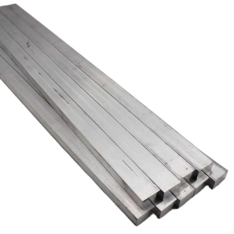 MANCHAP 8-Pack Aluminum Solid Flat Bar - 1" X 2" X 4", 6061-T6511 Mill Stock For DIY, Machining, Repair Projects