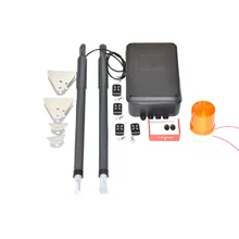 Россия водостойкая автоматическая открывашка электрический линейный привод Двойные держатели привод для распашных ворот комплект