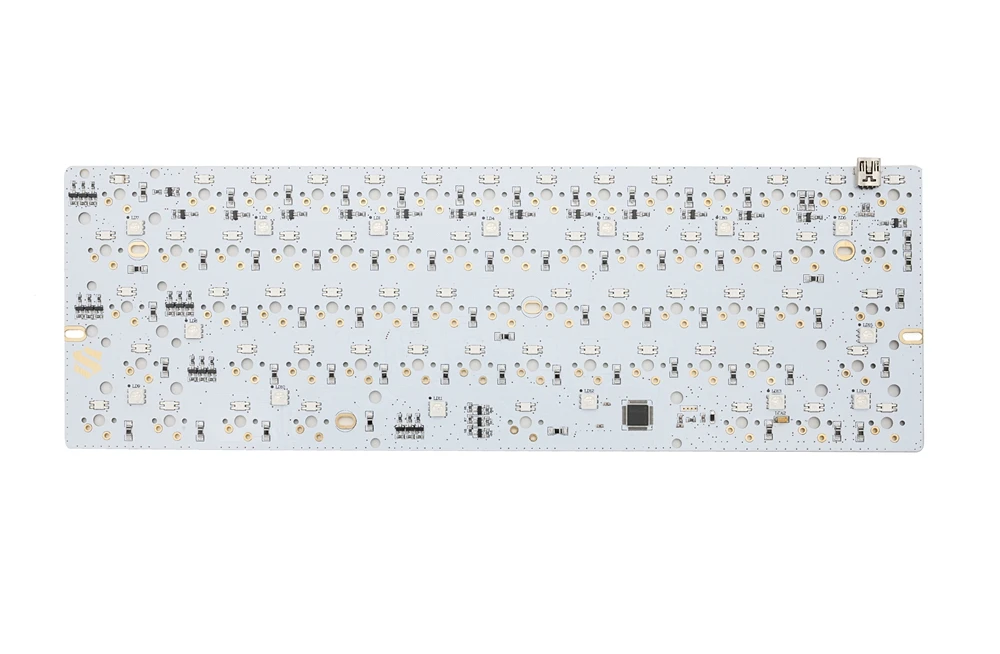 Сатаны RGB 60% специальное механическое уплотнение с вращением пружины клавиатура