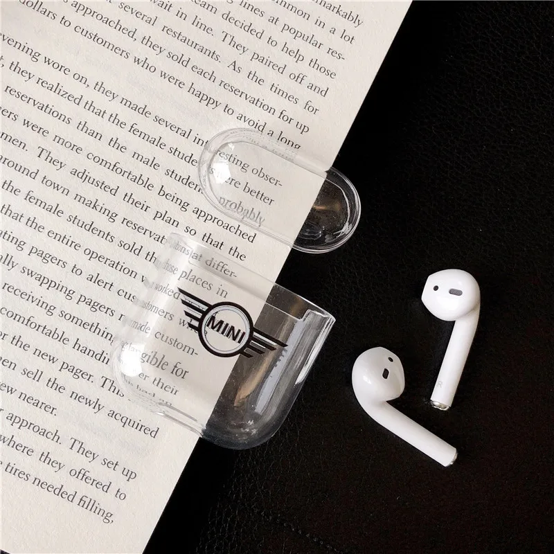 Милый прозрачный жесткий чехол для Apple Airpods 2, чехол, модные аксессуары для наушников, защитный чехол airpod для air pods, чехол - Цвет: Style 12