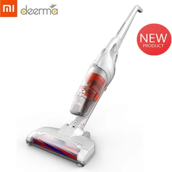 

Xiaomi Deerma Handheld Vacuum Cleaner Cordless 0.8L Capacity Cleaning Machine Low Noise Triple Filter Vertical Dust Collector