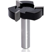Fraise de Surface de Spoiler de CNC, tige de 1.27 cm, diamètre de coupe de 5.08 cm, rabot de fraisage plat de dalle, peu de routeur
