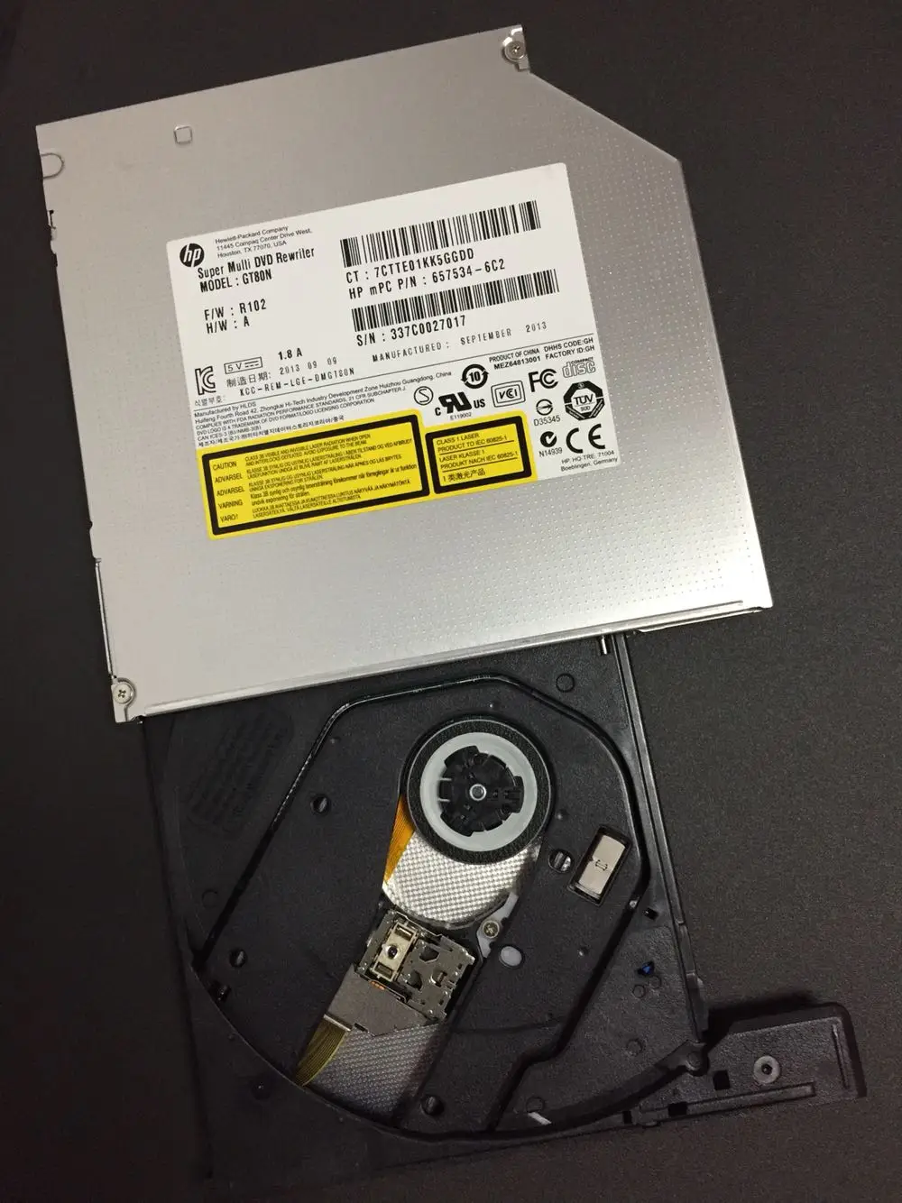 Optical Drive For HL GT60N GT50N GT30N GTBON Dual Layer 8X DVD RW DL Burner 24X CD-R Writer 12.7mm SATA Tray Laptop Internal