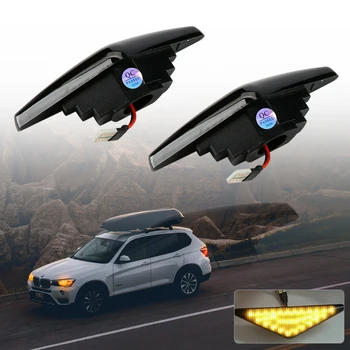 

2Pcs Dynamic Flow Marker LED Car Side Turn Signal Lights Indicators For Ford Focus MK1 / For Ford Mondeo 2000-2007