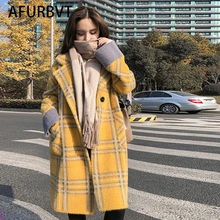 Aliexpress - 2021 New Fashion Faux Mink Fur Coats Autumn and Winter Jacket Loose Large Size Long Knit Cardigan Coat Female Thickening
