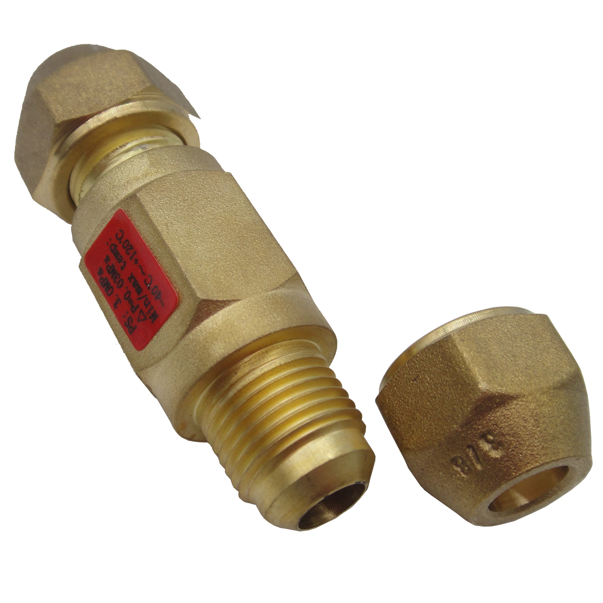 3/4" check valve installed in suction line reduce start load and its function is similar as soft start