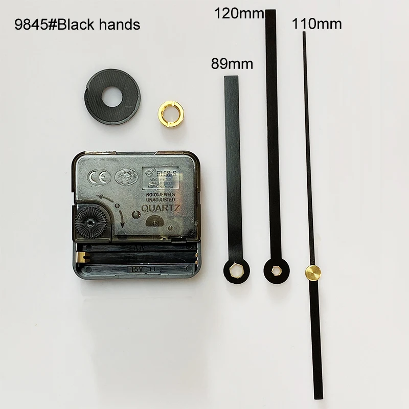 Watches Acces 5168 Sillent Tools Plastic Wall Mechanism With Hands Accessory DIY Sweep Quartz Clock Movement