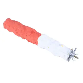 

1PC Bird Parrot Cuttlebone Calcium Perch Standing Pole Pet Bird Supplies