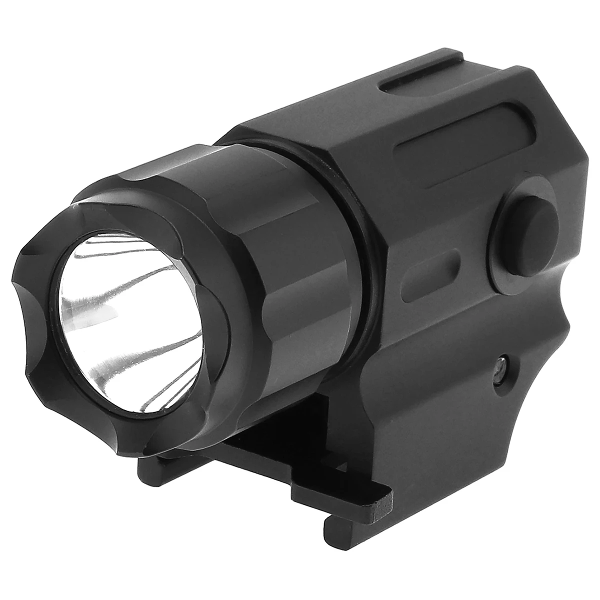 Securitylng Waterproof Light R5 LED 210LM Tactical Flashlight Military Weapon Lights with 2 Modes Light 800mAh Lithium Battery