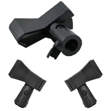 Быстросъемный зажим для микрофона, регулируемая универсальная запасная часть, гибкий портативный держатель-адаптер, подставка, аксессуар