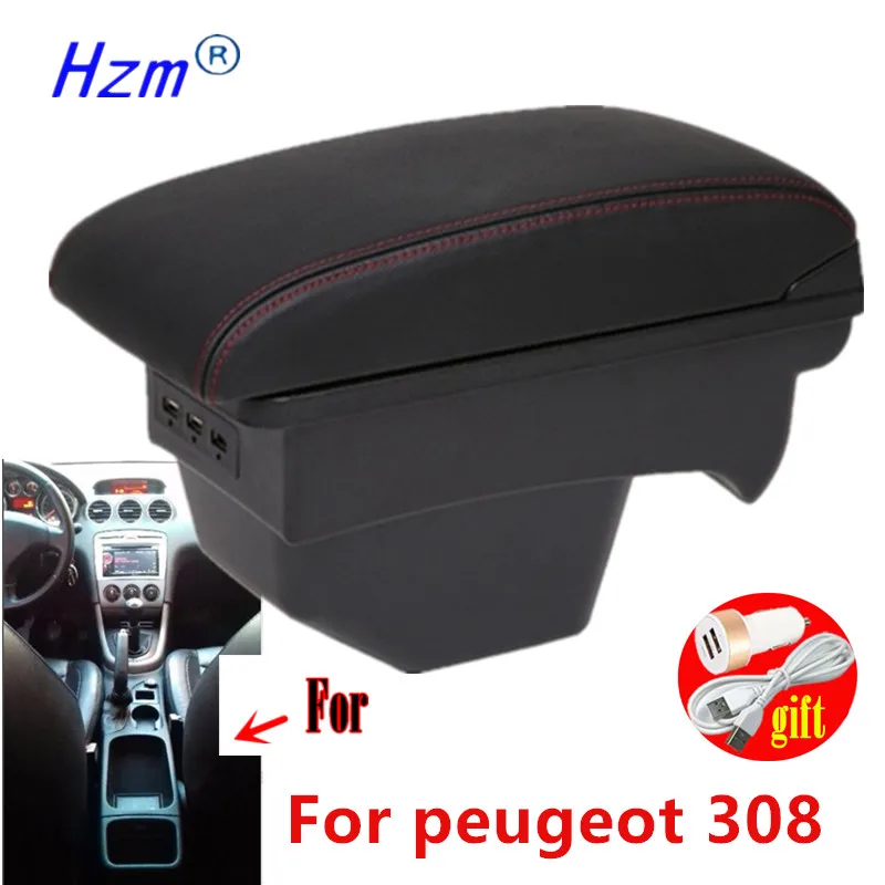 Подлокотник для peugeot 308 подлокотник SW Peugeot 309 автомобильный внутренняя коробка