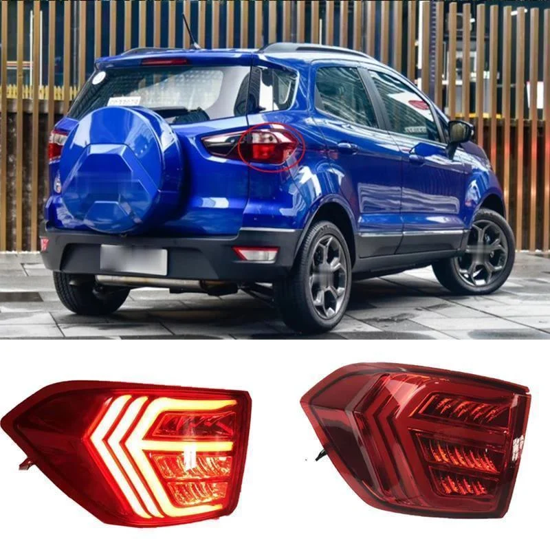 2PCSLEDTailLightForFordEcosport201320182019CarLEDRear