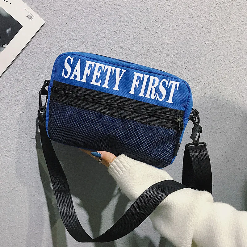 

2019 New Style Cool Non-Mainstream High Quality Shoulder Shoulder Bag Social Man Bag Men's Chest Pack Women's