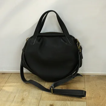 

Luxury Bags Women Handbags Fashion Round Small Crossbody Bag Large Capacity Women Bags Shoulder Leather Messenger Bag