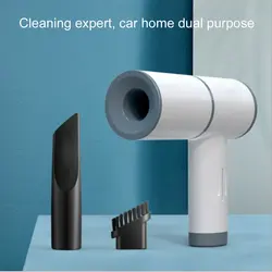 Aspiradora inalámbrica multifuncional para coche, miniaspirador portátil de mano para el hogar, potencia de supersucción en húmedo y seco