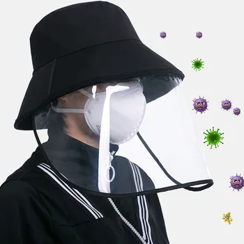 

Anti-fog Windproof Hat Anti-saliva Face Cover Cap Multi-function Protective Cap Anti Infection Protective Hat Eye Protection