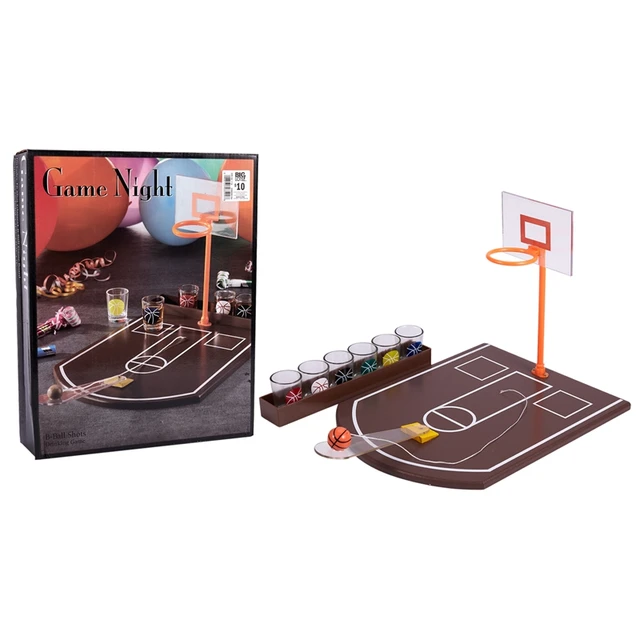 US $29.77 BasketBall Shot the Glass Cup Drinking Game Fun Party Toys Bar Pub Entertainments Toys Board Game