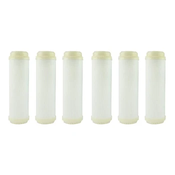 

6PCS 10 Inch Flat Type UF Hollow Fiber Ultrafiltration Membranes Filter 0.01 Micrometre High Flow Membrane UF Dry