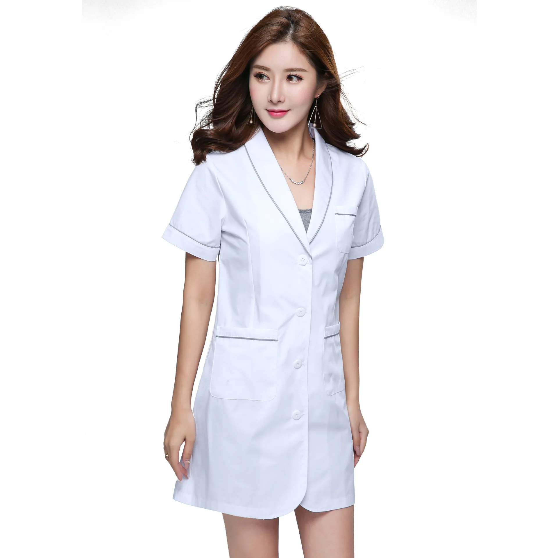 

Lab Coat Clothing Robes Short Sleeve Fabric Type Material Beauty Sale Pharmacy Scrub Hospital Clinic Doctors Wholesale Long