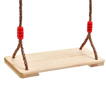 

Children Swing Kids Hanging Seat Toys With Height Adjustable Ropes Swings Outdoor Board Swing Chair Hanging Garden Play