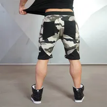 Модные мужские спортивные шорты, летние популярные хлопковые спортивные брюки для фитнеса, шорты для бега, повседневные спортивные шорты для мужчин