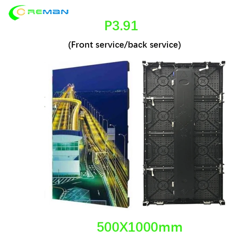 Комнатный светодиодный дисплей модуль точечной матрицы 250X250 P3.91 полноцветный