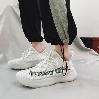 

Dropshipping High Quality Sport Casual Shoes Men Lace-up Air Mesh Sneaker Breathable Rubber Chaussures Homme Walking Shoes Cheap