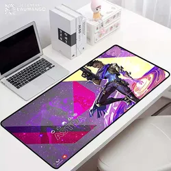 Valorant grande protetor de mesa para o escritório mesa mesa mesa mesa tapete do rato jogo bonito yugioh playmat mausepad deskpad gamers