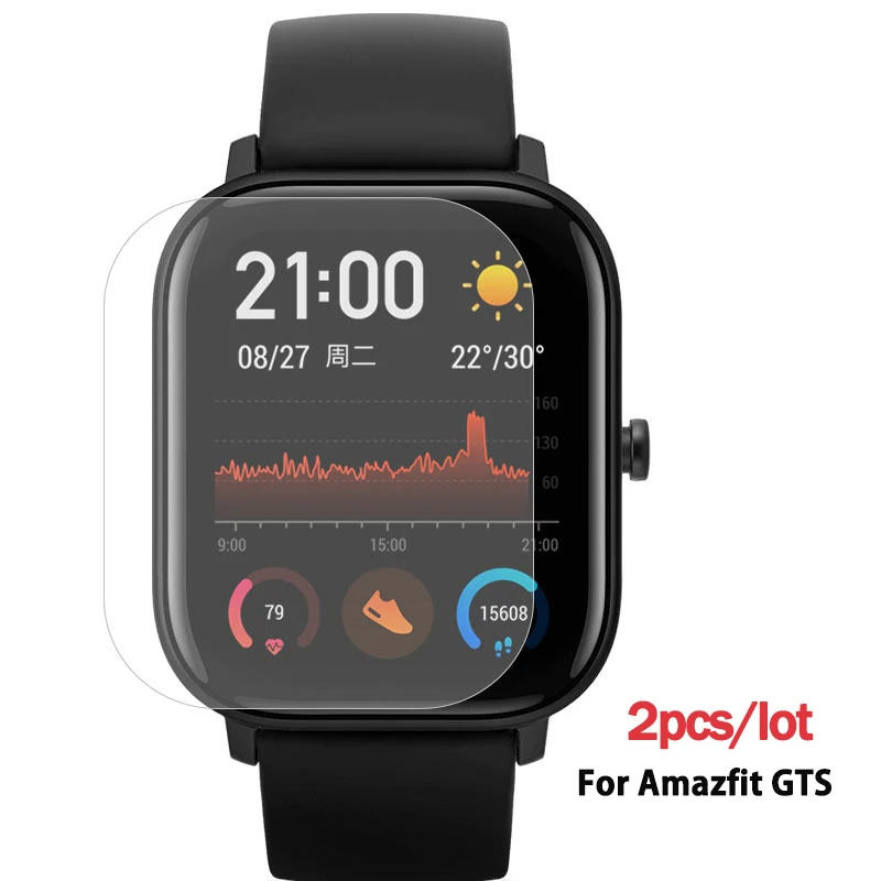 2 шт Мягкий ТПУ прозрачный протектор экрана для Xiaomi Huami Amazfit Bip GTS GTR 42/47 темп часы защитная пленка полное покрытие