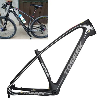 

2020 New Mountain Bike Frame Gray Standard Mountain Bike Carbon Fiber Frame 29*19 Inch Christmas Gift
