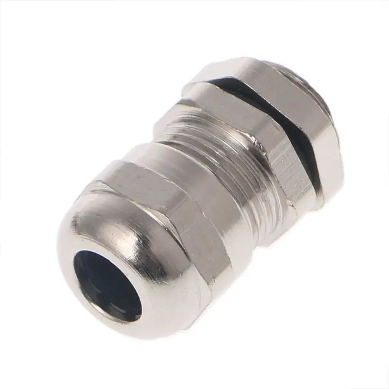 Cable Connectors Stainless Steel Cable Gland Wire Protectors Gland Joints Waterproof Adjustable PG7 3.0-6.5mm 3Pcs