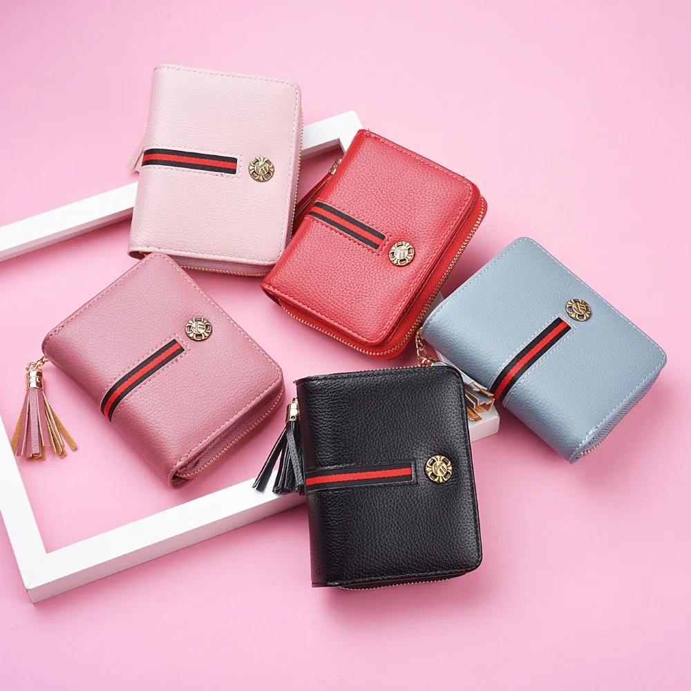 

Женский кошелек, короткий женский кошелек, новинка 2019, многофункциональный органный кошелек для карт в европейском и американском стиле, маленький кошелек для монет