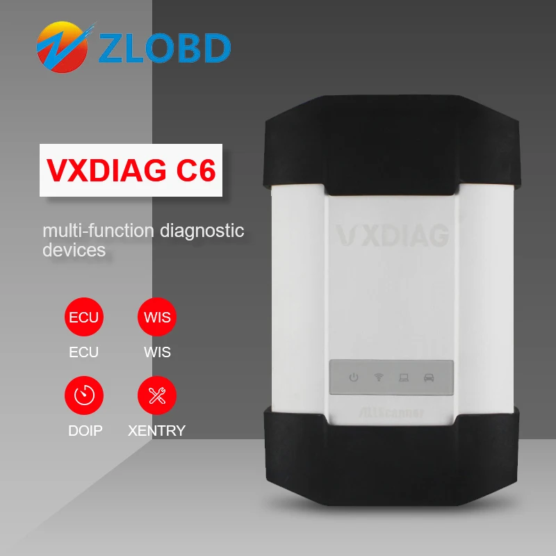 Новые профессиональные диагностические инструменты VXDIAG C6 для Mercedes Benz STAR C4