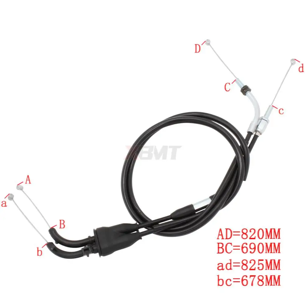 Motorcycle Throttle Cable For Yamaha YZF R1 YZF-R1 YZFR1 YZF1000 1998 1999 2000 2001 2002 2003 2004 2005 2006 motorcycle accelerator cable