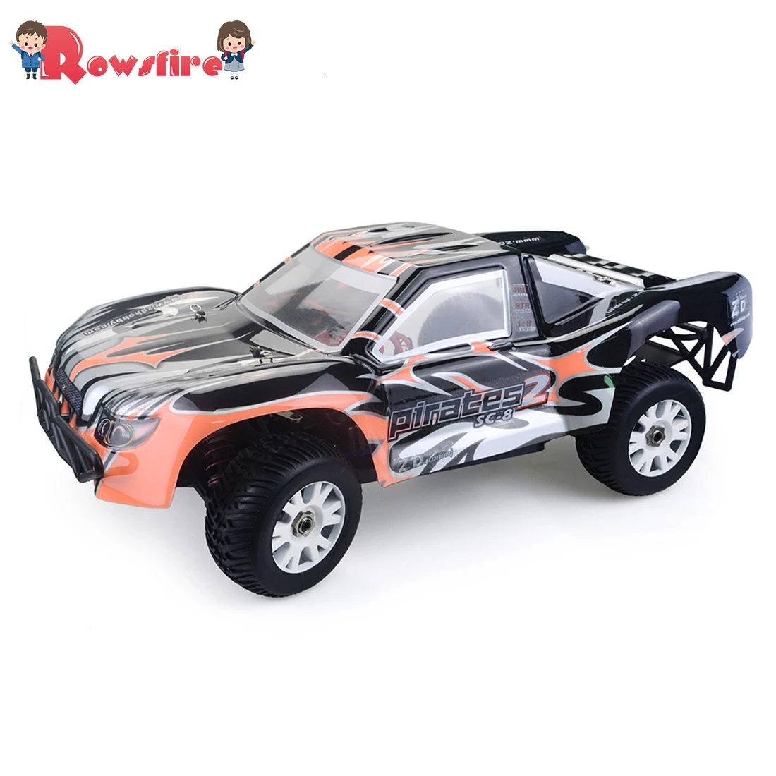 

ZD Racing 9203 1/8 4WD 90KM/H RC Brushless Electric Vehicle Short Course Truck - RTR Version Black