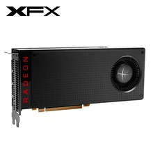Оригинальные видеокарты XFX RX 480 8 Гб видеокарты AMD Radeon RX480 8 Гб видеоэкран GPU воздуходувка карты PUBG настольный компьютер карта не Майнинг