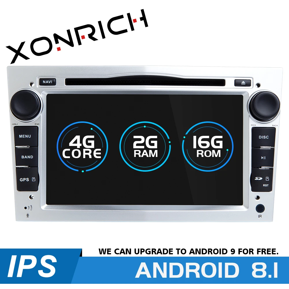 

2Din Android 8.1 Car Radio Multimedia For Opel Vauxhall Astra H G J vivaro Vectra C Antara Zafira B Corsa Meriva Veda Navigation