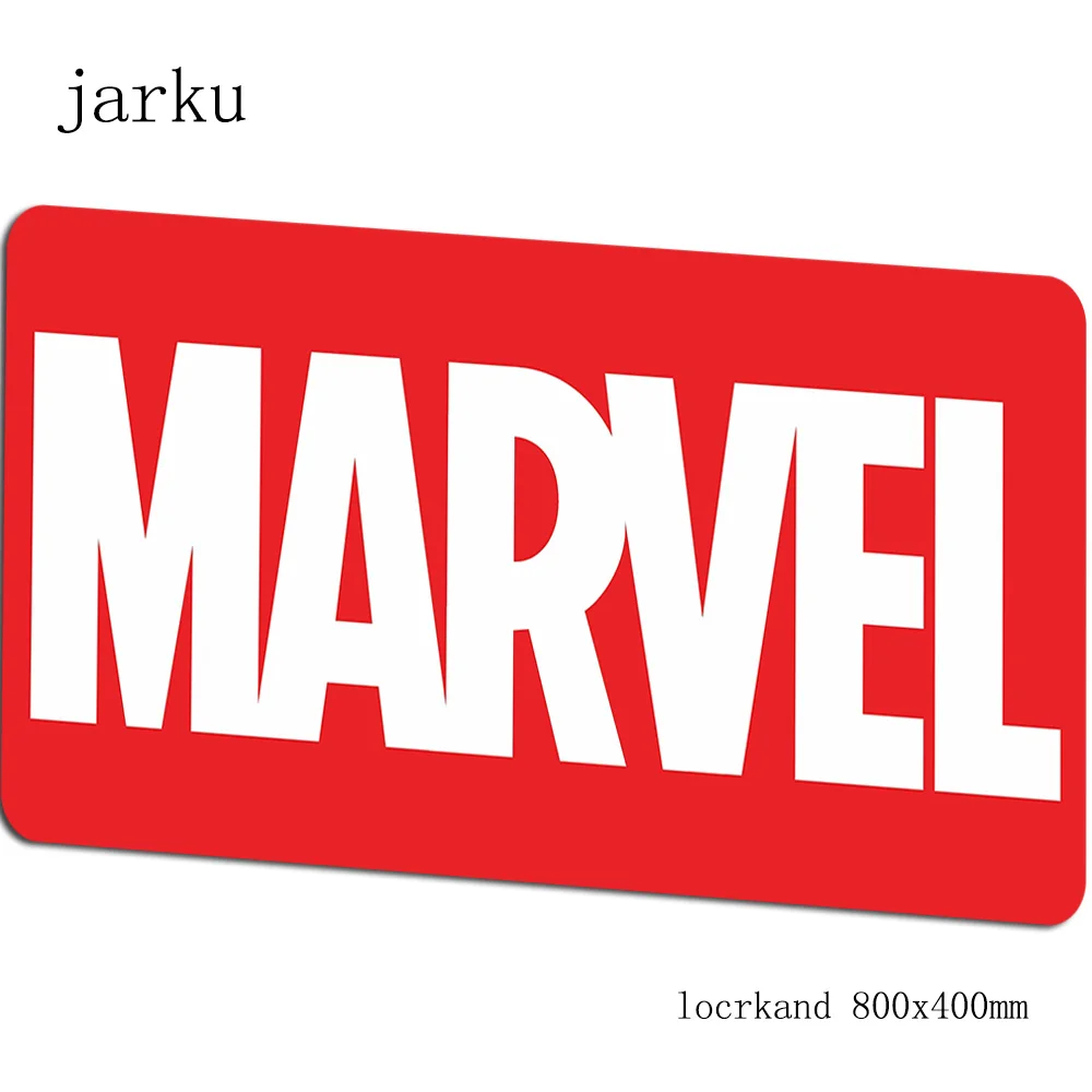Marvel Comics логотип, коврик для мыши геймер 800x400x2 мм notbook коврик для мыши популярный игровой коврик для мыши Бестселлер коврик для мыши стол для компьютера padmouse - Цвет: Size 800x400X2MM