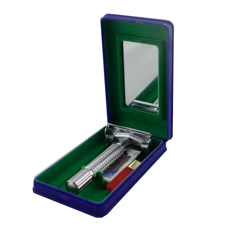WEISHI 9306 Double Edge Безопасность бритвы Для мужчин ручной с путешествия Пластик