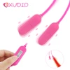 EXVOID Mini Bullet Vibrator G-spot Massager Double Egg Vibrator USB Penis Plug Adult Products Urethral Dilator Sex Toys for Men 1