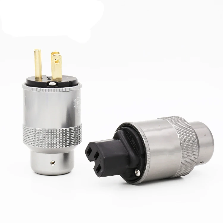 

HI-End Gold Plated US Power Plug HIFI USA Power Cord Cable Plug IEC Plug