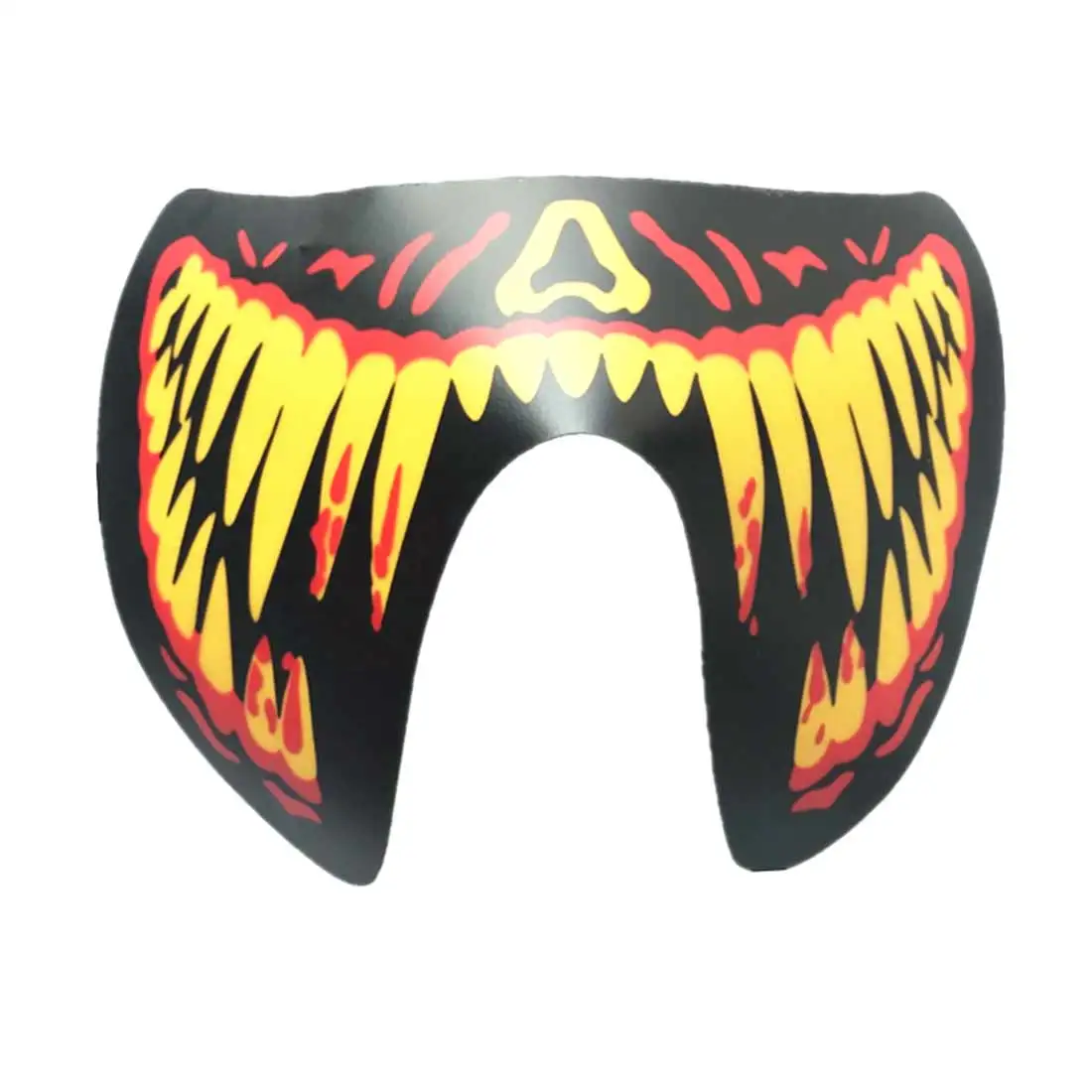 6 Luminous mask LED Luminous Flashing Face Mask Party Masks Light Up Dance Halloween Cosplay - Цвет: 6